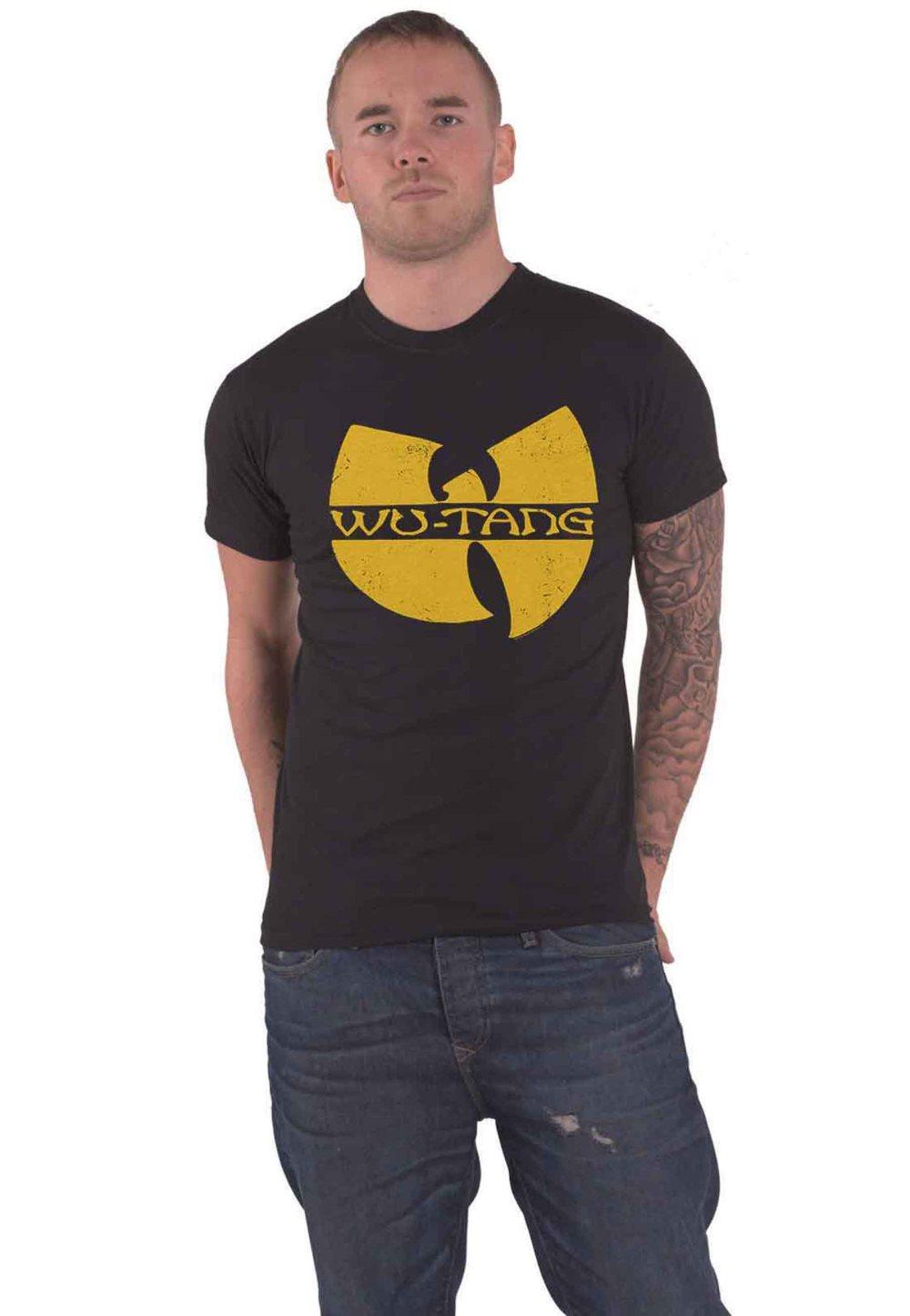 Wu Tang Clan T Shirt Classic Band Logo Official Mens Black