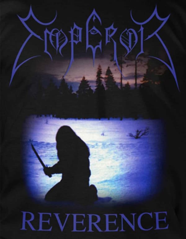 Emperor T Shirt Reverence Band Logo Official Mens Black