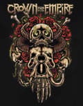 Miniatyrbild 3 av 4: Crown The Empire T Shirt Sacrifice Band Logo Official Mens Black