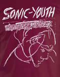 Miniatyrbild 6 av 7: Sonic Youth T Shirt Confusion Is Sex Album Band Logo Official Mens Red