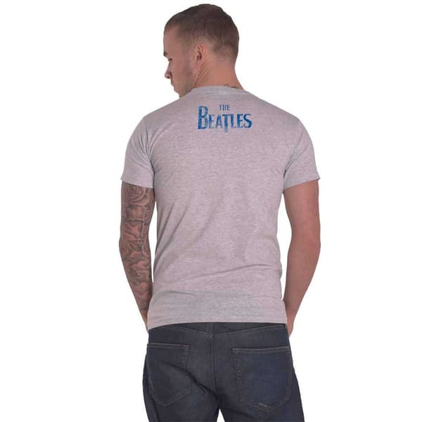 The Beatles T Shirt Ob-La-Di Official Unsex Grey
