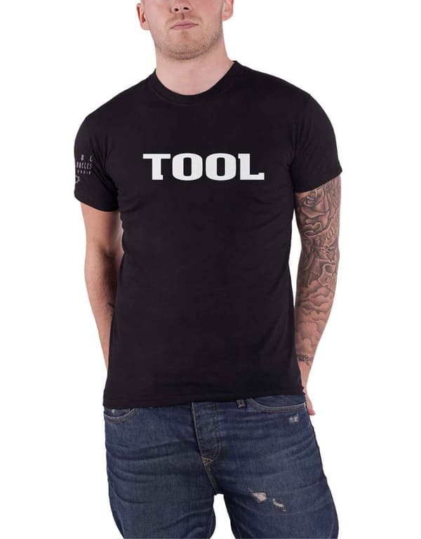Tool T Shirt Classic Band Logo lateralus Official Unisex Black