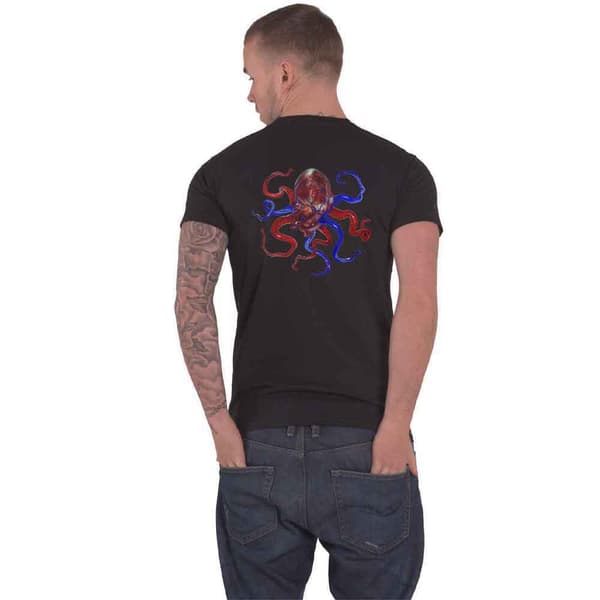 A Perfect Circle T Shirt Octoheart Band Logo Official Mens Black