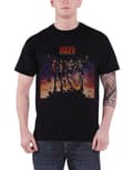 Miniatyrbild 1 av 4: KISS T Shirt Destroyer Album Cover Band Logo Official Mens Black