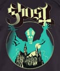 Miniatyrbild 3 av 4: Ghost T Shirt Opus Eponymous Band Logo Official Mens Black XL