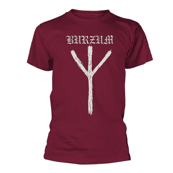 Burzum Rune Band Logo T Shirt