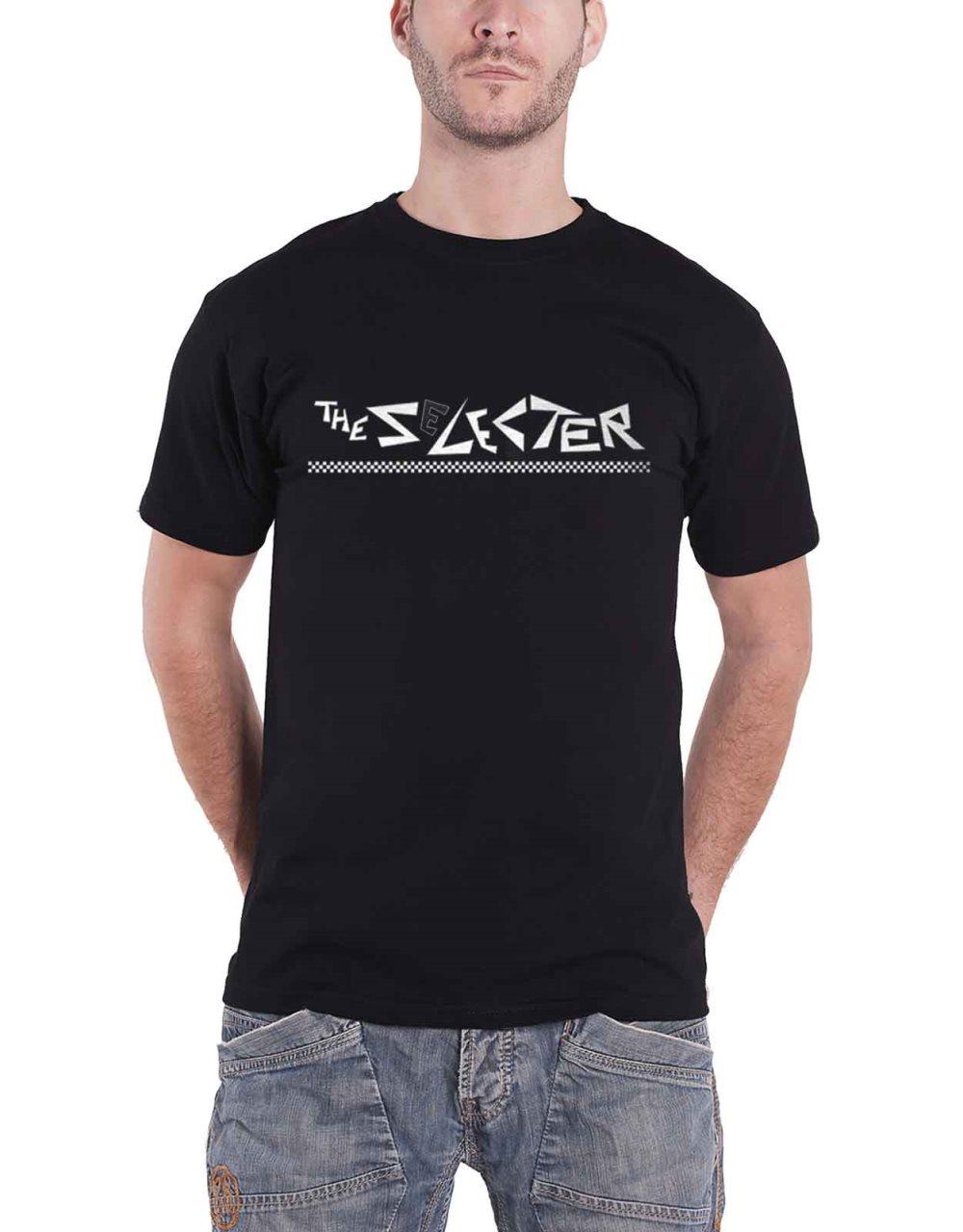 The Selecter T Shirt classic band Logo Ska Two Tone Official Mens Black