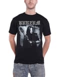 Miniatyrbild 1 av 4: Burzum T Shirt Anthology 2018 Album cover Band logo Official Mens Black