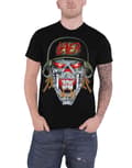 Miniatyrbild 1 av 4: Slayer T Shirt War Skull Ensemble Band Logo Official Mens Black