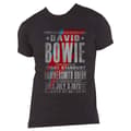 Miniatyrbild 4 av 4: David Bowie T Shirt Ziggy Stardust Hammersmith Odeon Flyer Official Mens