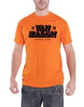 Miniatyrbild 1 av 2: Van Halen T Shirt World Tour 1978 Band Logo Official Mens Orange
