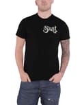 Miniatyrbild 1 av 4: Ghost T Shirt Pocket Band Logo Official Mens Black