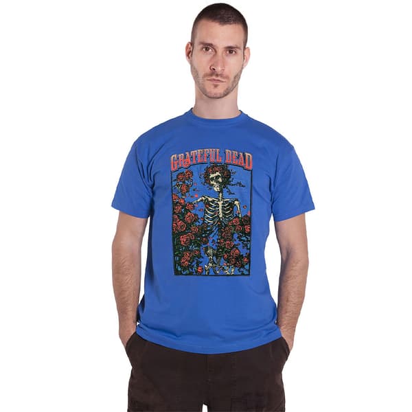 Grateful Dead T Shirt Bertha and Band Logo Vintage Official Mens