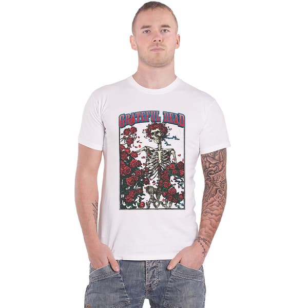 Grateful Dead T Shirt Bertha and Band Logo Vintage Official Mens