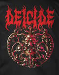Miniatyrbild 3 av 4: Deicide T Shirt Band Logo Official Mens Black