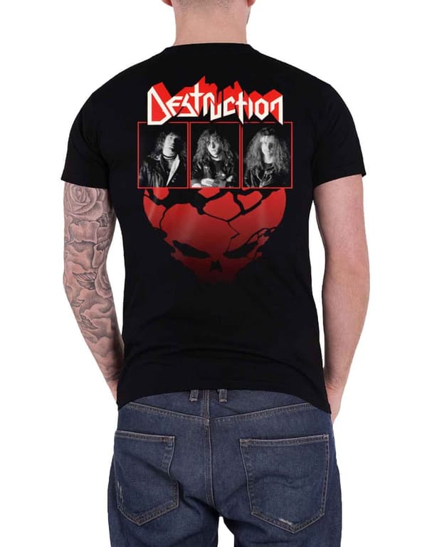 Destruction T Shirt Eternal Devastation Band Logo Official Mens Black