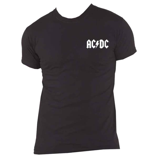 AC/DC Black Ice Band Logo T Shirt