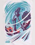 Miniatyrbild 3 av 4: Star Wars T Shirt AT-AT Empire Strikes Back Official Mens White