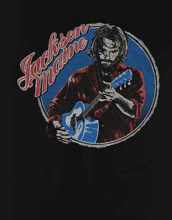 A Star Is Born T Shirt Jackson Maine Movie Logo Official Mens Black