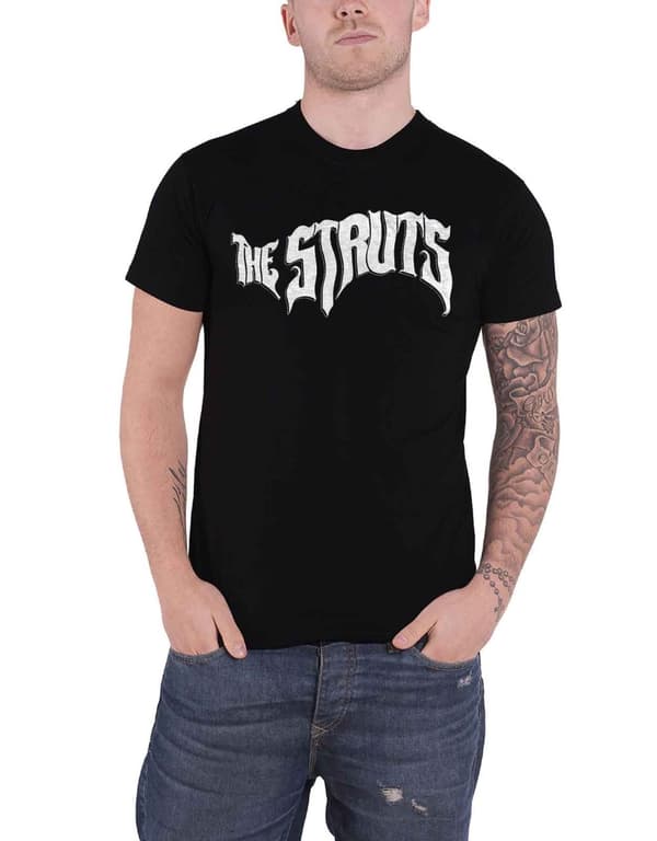 The Struts T Shirt 2018 Tour Band Logo Official Mens Black