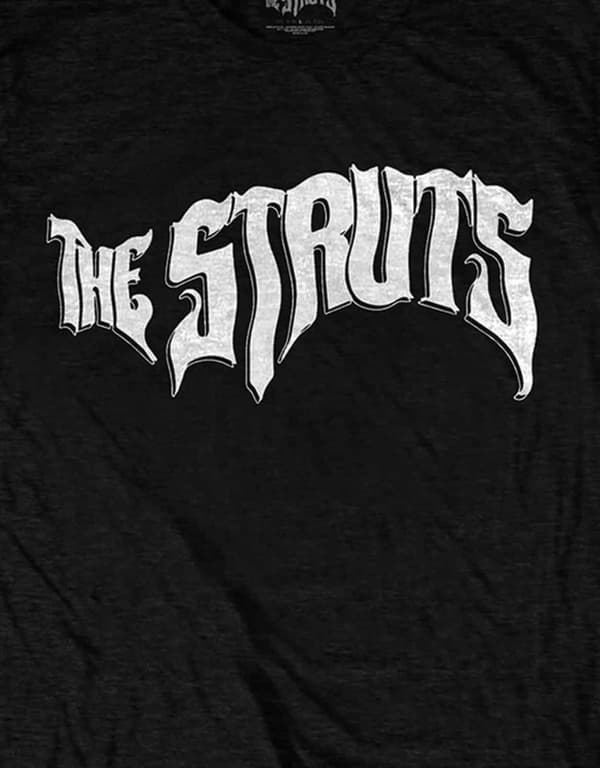 The Struts T Shirt 2018 Tour Band Logo Official Mens Black