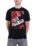 Miniatyrbild 1 av 4: Star Wars T Shirt Darth Rocks Rule the Galaxy Tour Official Mens Black