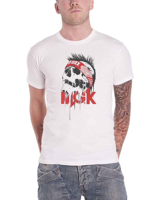 Machine Gun Kelly T Shirt Invincible Logo Official Mens White