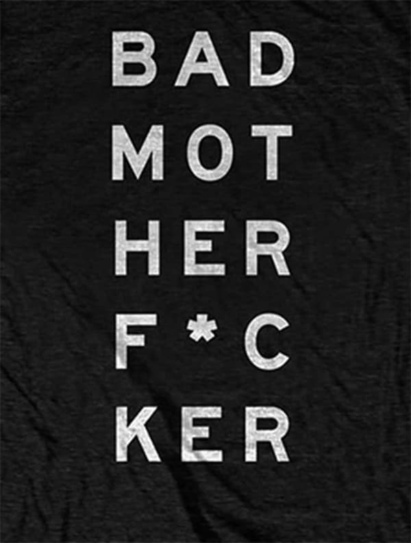 Machine Gun Kelly T Shirt Bad Mo-Fu Logo Official Mens Black