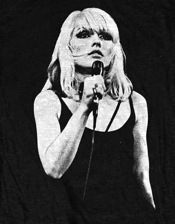 Debbie Harry Open Mic Skinny Fit T Shirt