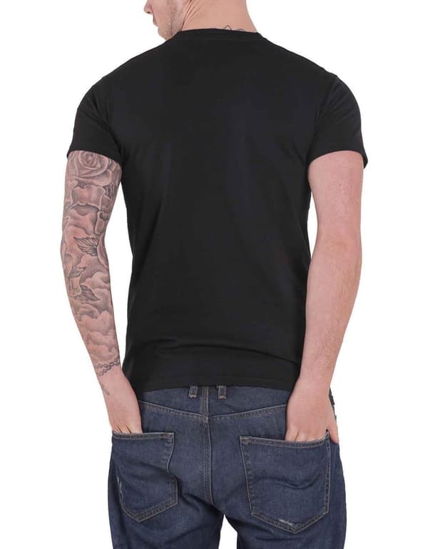 Woodstock Mens T Shirt Black Surround Yourself With Love Logo Official