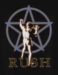 Miniatyrbild 3 av 4: Rush T Shirt Original Star Man 2112 Classic Band Logo Official Mens Black