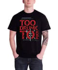 Miniatyrbild 1 av 4: Dead Kennedys Mens T Shirt Black Too Drunk To F*ck band Logo Official