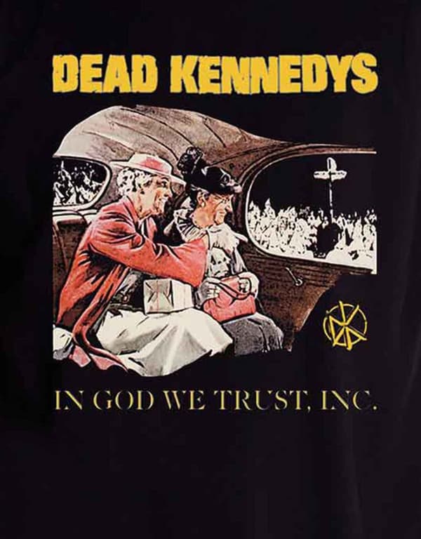 Dead Kennedys In God We Trust Official Mens Black T Shirt