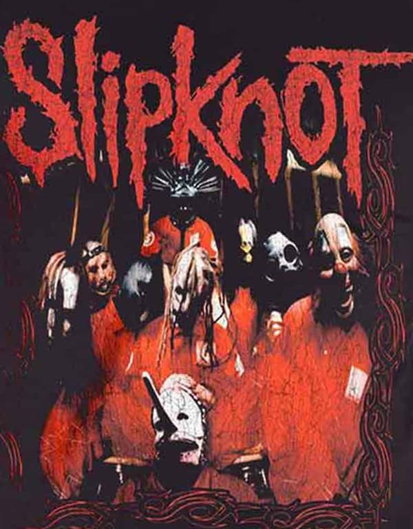 Official Slipknot T Shirt Paul Gray Band logo Metal Mens Black