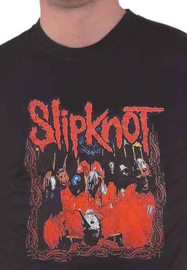 Official Slipknot T Shirt Paul Gray Band logo Metal Mens Black