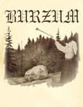 Miniatyrbild 3 av 4: Burzum T Shirt Filosofem band logo Official Mens Cream