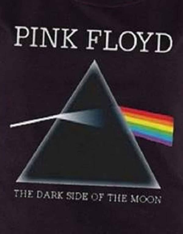 Pink Floyd T Shirt Dark Side Of The Moon Refract Official Womens Skinny Fit