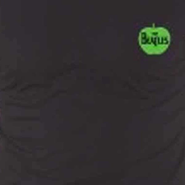 The Beatles T Shirt classic Apple Band Logo Official Mens Black