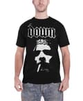 Miniatyrbild 1 av 7: Down T Shirt Smoking Jesus Face band logo official Mens Black