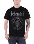 Miniatyrbild 1 av 4: Behemoth T Shirt Furor Divinus band logo Official Mens Black M