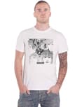 Miniatyrbild 1 av 4: The Beatles T Shirt Revolver Album Cover Band Logo Official Mens White
