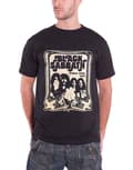 Miniatyrbild 1 av 4: Black Sabbath World Tour 78 Group Shot Official Unisex Black T Shirt