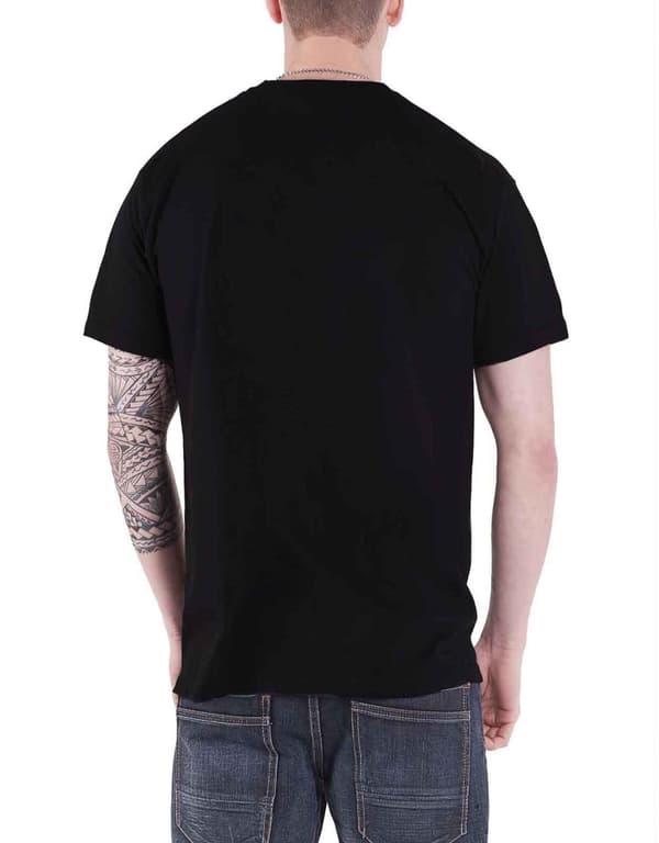 Ghost T Shirt Statue of Liberty Skulled Papa Band Logo Official Mens Black