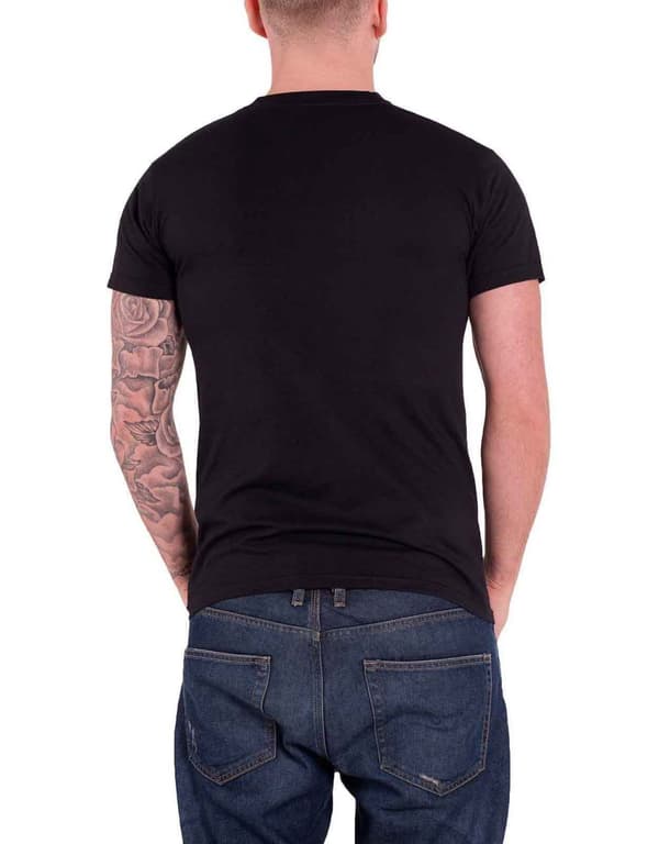 Bob Marley T Shirt Distressed Jamaica Zion Lion Logo Official Mens Black