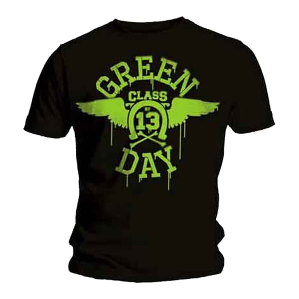 Green Day Neon Wings T Shirt