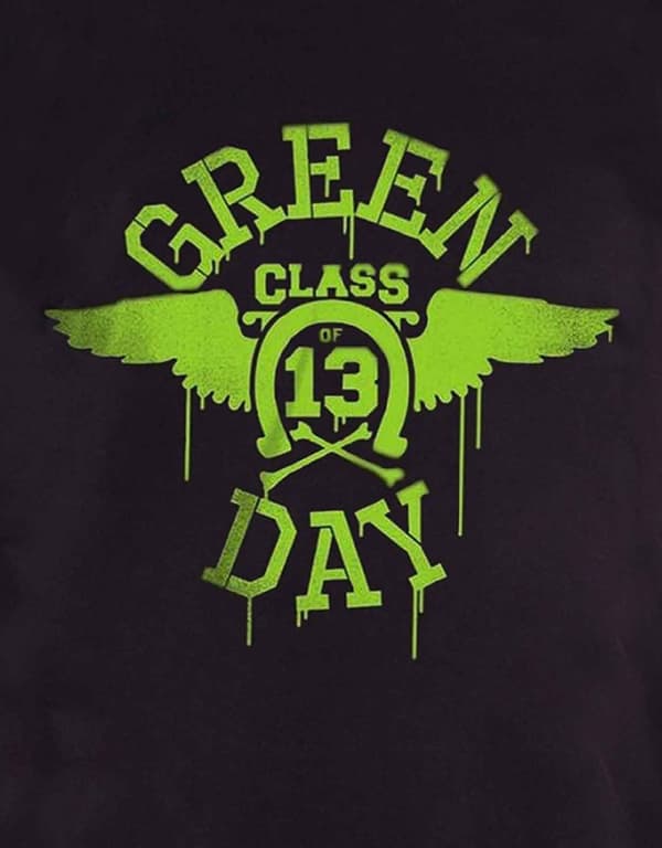 Green Day Neon Wings T Shirt
