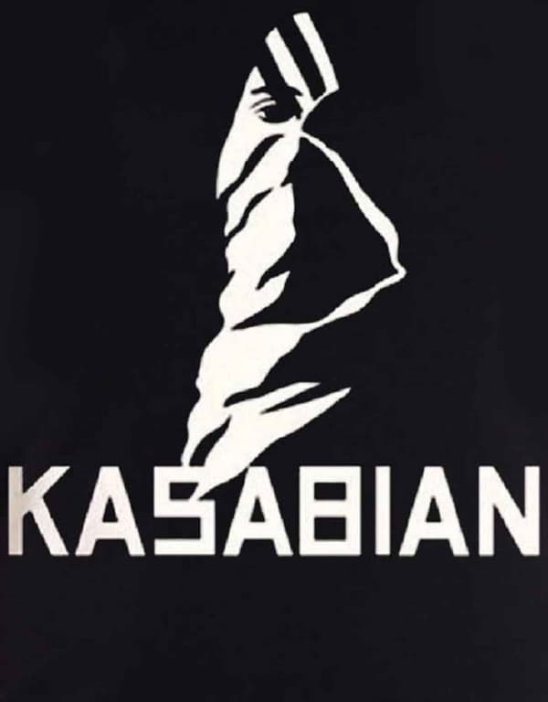 Kasabian T Shirt Ultra Face Official Womens Black Skinny Fit