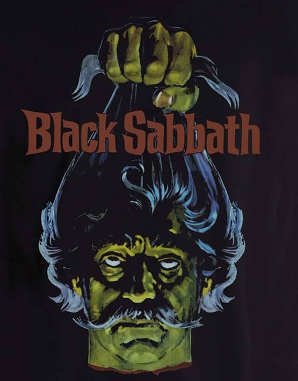 Plan 9 Black Sabbath Head Official Unisex Black T Shirt XL