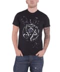 Miniatyrbild 1 av 4: HIM T Shirt Black Heartagram Crows Anarchy band logo Official Mens