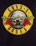 Miniatyrbild 2 av 3: Guns N Roses T Shirt Classic Bullet Logo Official Womens Black Skinny Fit